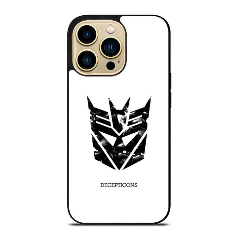 Abstract Transformers Decepticons Logo iPhone 14 Pro Max Case