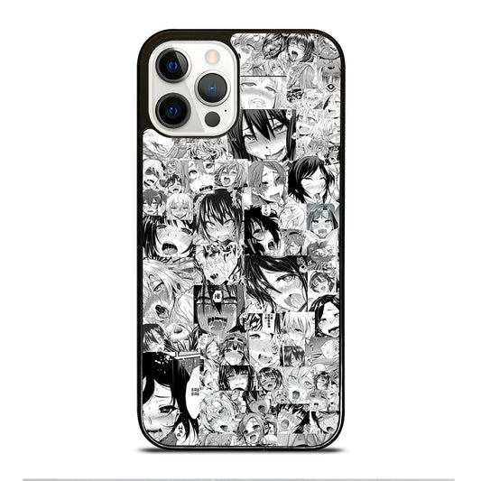 Ahegao Comic Anime iPhone 12 Pro Case