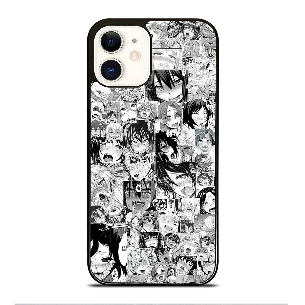 Ahegao Comic Anime iPhone 12 Case