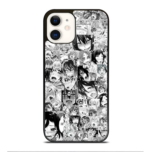 Ahegao Comic Anime iPhone 12 Case