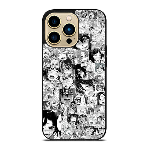 Ahegao Comic Anime iPhone 14 Pro Max Case