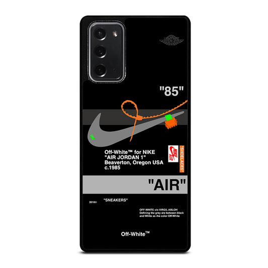 Air Jordan 1 Nike Off White Samsung Galaxy Note 20 Case