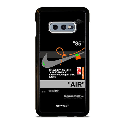 Air Jordan 1 Nike Off White Samsung Galaxy S10e Case