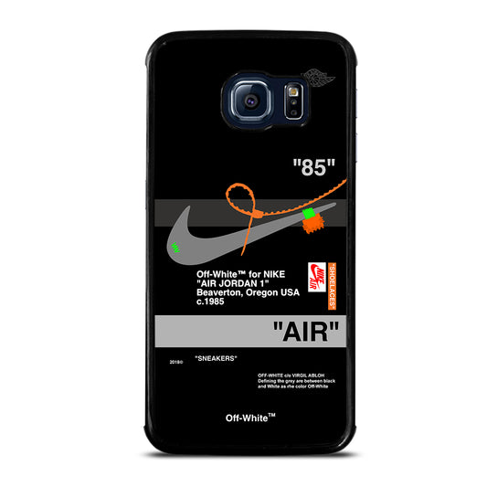 Air Jordan 1 Nike Off White Samsung Galaxy S6 Edge Case