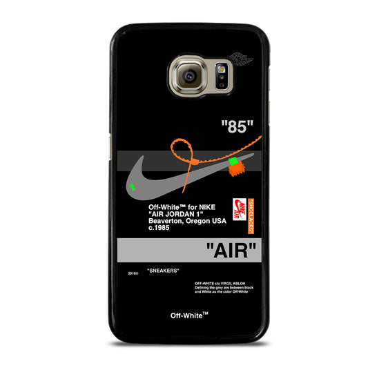 Air Jordan 1 Nike Off White Samsung Galaxy S6 Case