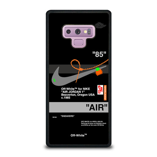 Air Jordan 1 Nike Off White Samsung Galaxy Note 9 Case