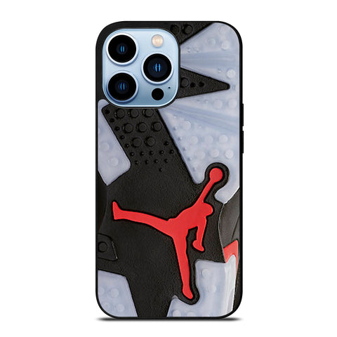 Air Jordan Black Red Sole iPhone 13 Pro Max Case