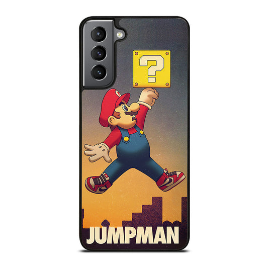 Air Jordan Mario Bross Samsung Galaxy S21 Plus 5G Case