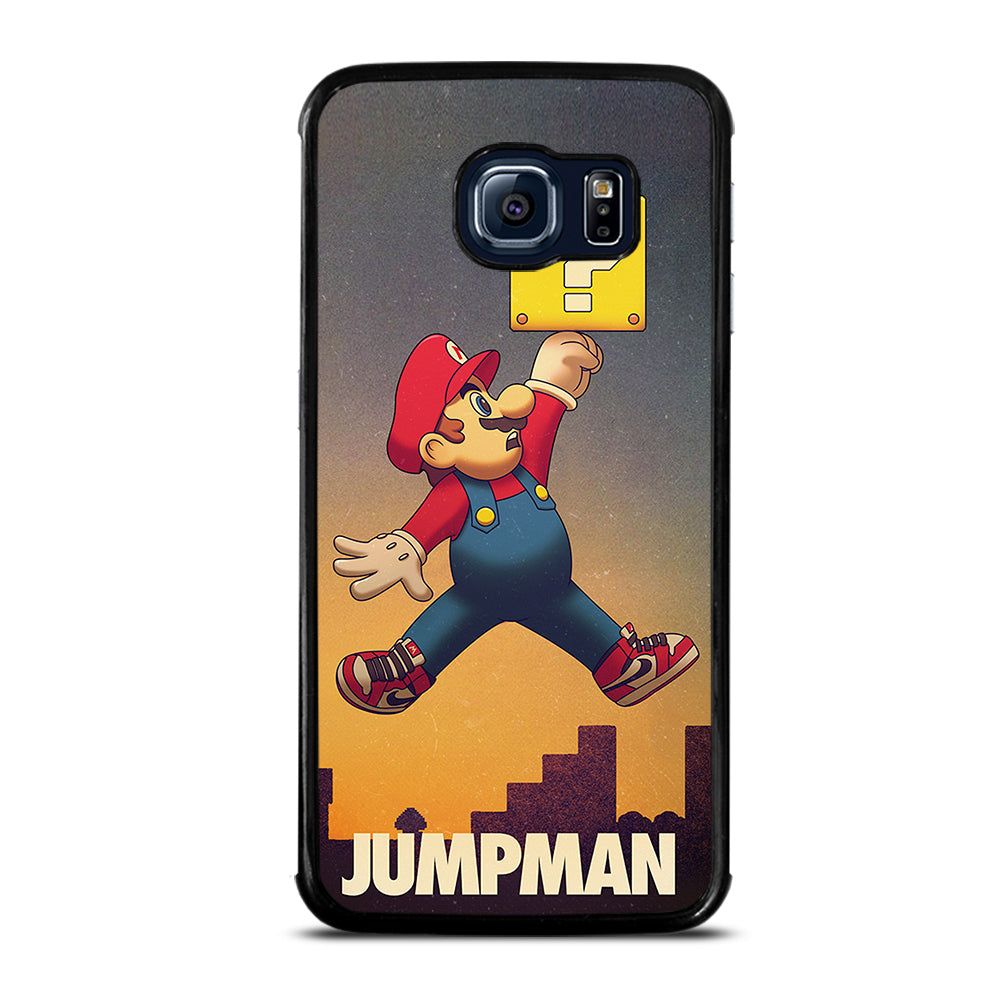 Air Jordan Mario Bross Samsung Galaxy S6 Edge Case