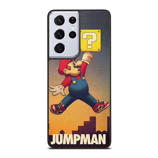 Air Jordan Mario Bross Samsung Galaxy S21 Ultra 5G Case