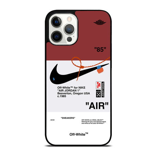 Air Jordan Nike Off White iPhone 12 Pro Max Case