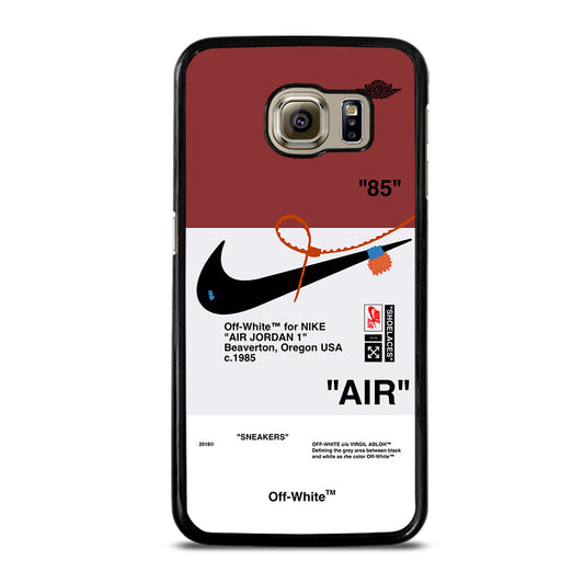 Air Jordan Nike Off White Samsung Galaxy S6 Case