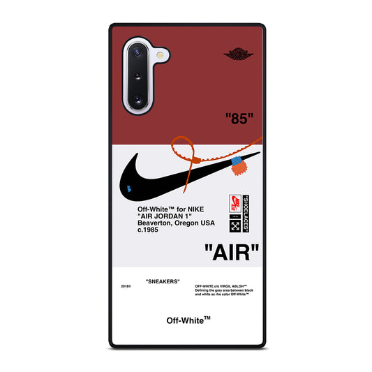 Air Jordan Nike Off White Samsung Galaxy Note 10 Case