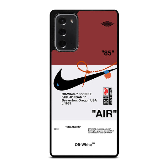 Air Jordan Nike Off White Samsung Galaxy Note 20 Case