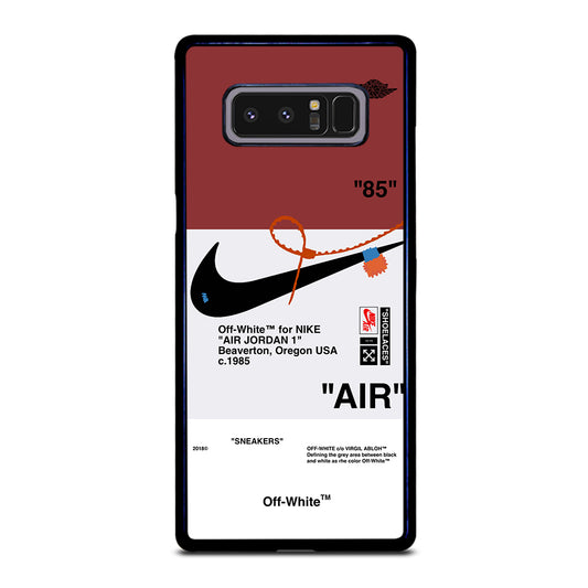 Air Jordan Nike Off White Samsung Galaxy Note 8 Case