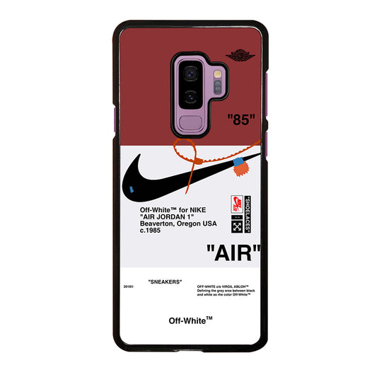 Air Jordan Nike Off White Samsung Galaxy S9 Plus Case