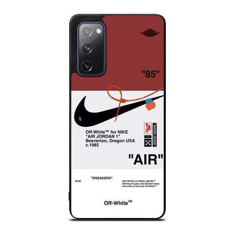 Air Jordan Nike Off White Samsung Galaxy S20 FE 5G Case