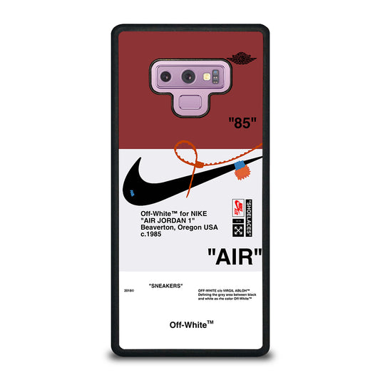 Air Jordan Nike Off White Samsung Galaxy Note 9 Case