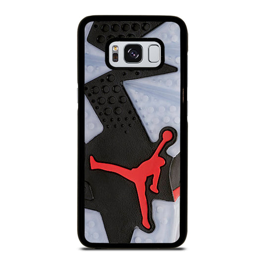 Air Jordan Black Red Sole Samsung Galaxy S8 Case