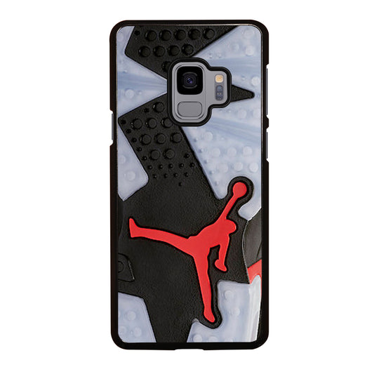 Air Jordan Black Red Sole Samsung Galaxy S9 Case