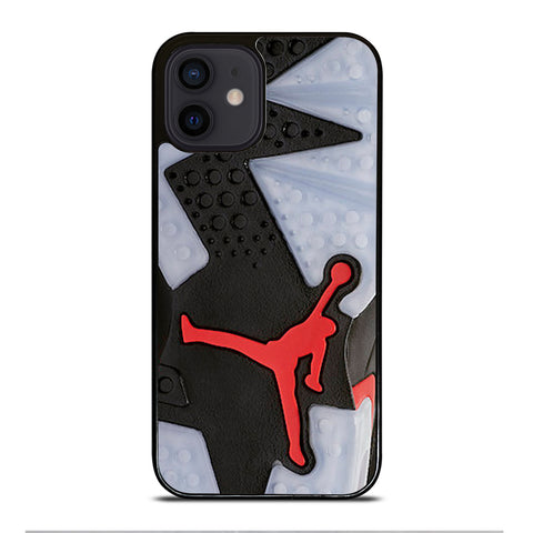 Air Jordan Black Red Sole iPhone 12 Mini Case