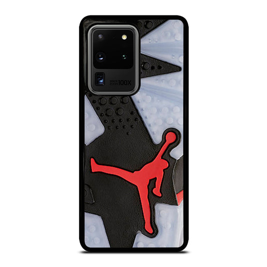 Air Jordan Black Red Sole Samsung Galaxy S20 Ultra / S20 Ultra 5G Case