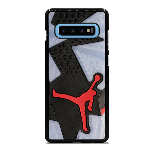 Air Jordan Black Red Sole Samsung Galaxy S10 Plus Case