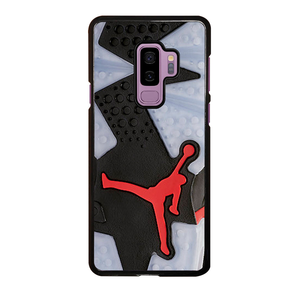 Air Jordan Black Red Sole Samsung Galaxy S9 Plus Case