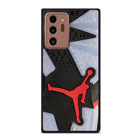 Air Jordan Black Red Sole Samsung Galaxy Note 20 Ultra Case