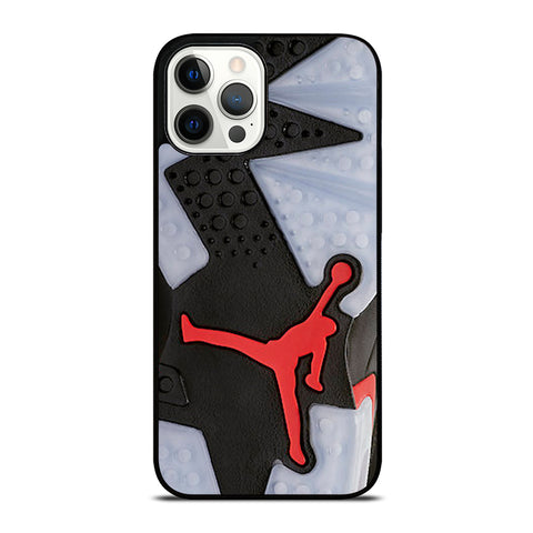 Air Jordan Black Red Sole iPhone 12 Pro Max Case