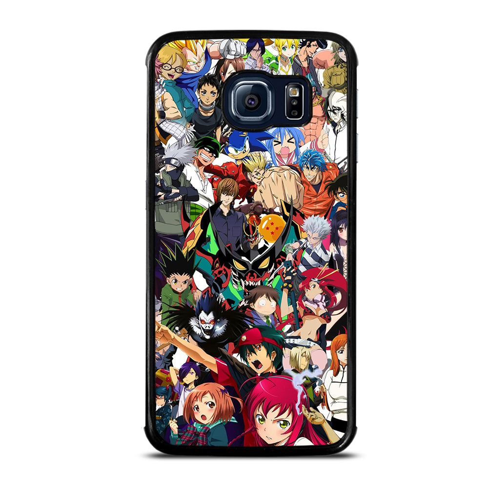 All Anime Crossover Samsung Galaxy S6 Edge Case