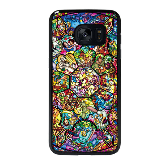 All Disney Character Samsung Galaxy S7 Edge Case