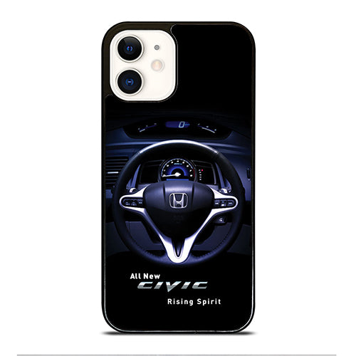 All New Civic Steering Speed Meter iPhone 12 Case