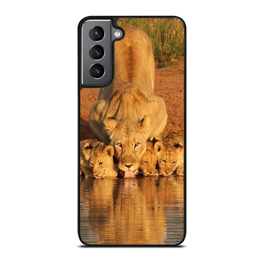 Amazing Natural Lion Samsung Galaxy S21 Plus 5G Case