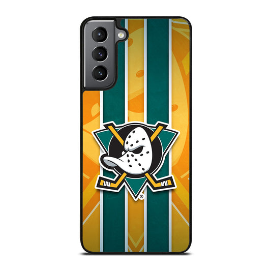 Anaheim Ducks Ice Hockey Logo Samsung Galaxy S21 Plus 5G Case