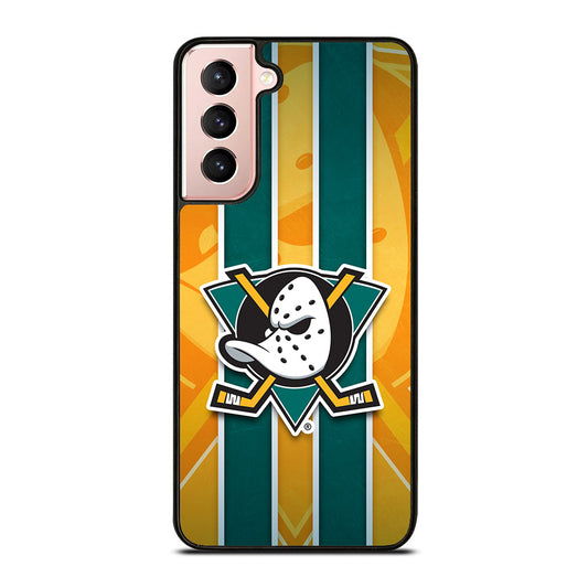 Anaheim Ducks Ice Hockey Logo Samsung Galaxy S21 5G Case