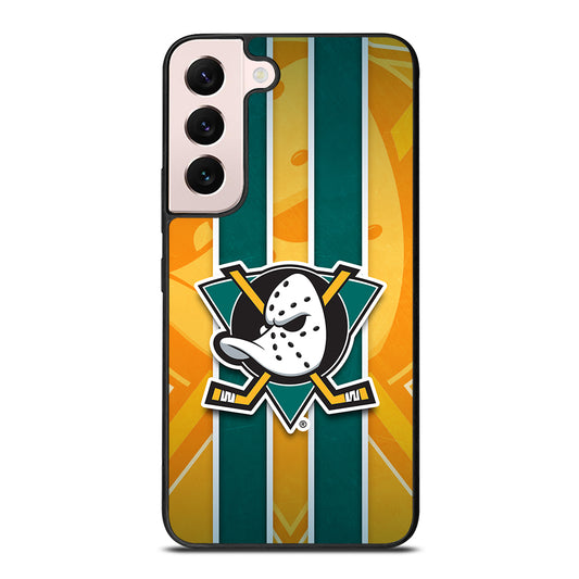 Anaheim Ducks Ice Hockey Logo Samsung Galaxy S22 Plus 5G Case