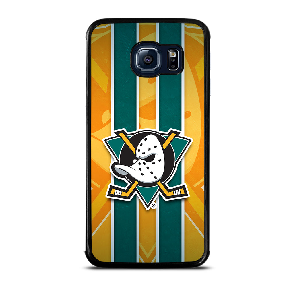 Anaheim Ducks Ice Hockey Logo Samsung Galaxy S6 Edge Case