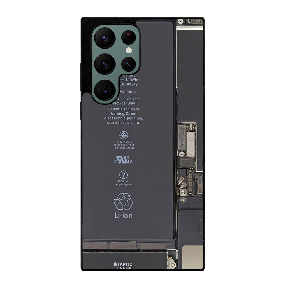 Apple Li-ion Battery Image Samsung Galaxy S22 Ultra 5G Case