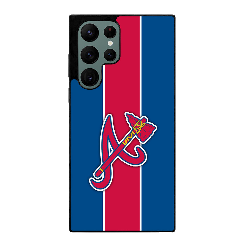Atlanta Braves Logo Samsung Galaxy S22 Ultra 5G Case