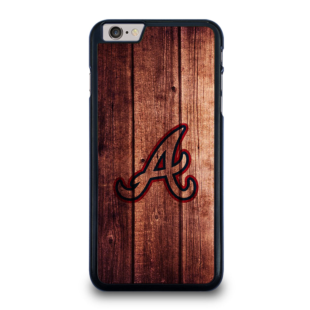 Atlanta Braves Wood Logo iPhone 6 Plus / 6S Plus Case