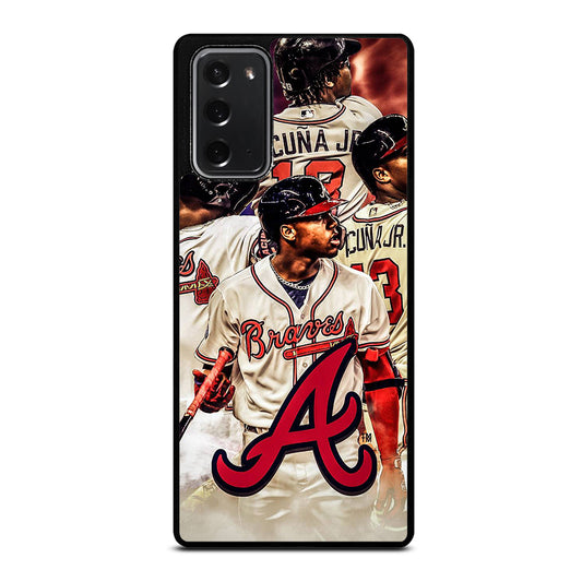 Atlanta Braves Acuna Jr Samsung Galaxy Note 20 Case