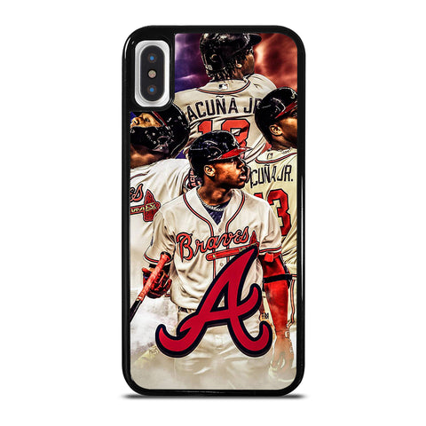 Atlanta Braves Acuna Jr iPhone X / XS Case