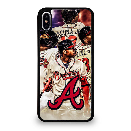 Atlanta Braves Acuna Jr iPhone XS Max Case