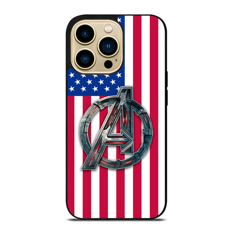 Avengers Marvel America iPhone 14 Pro Max Case