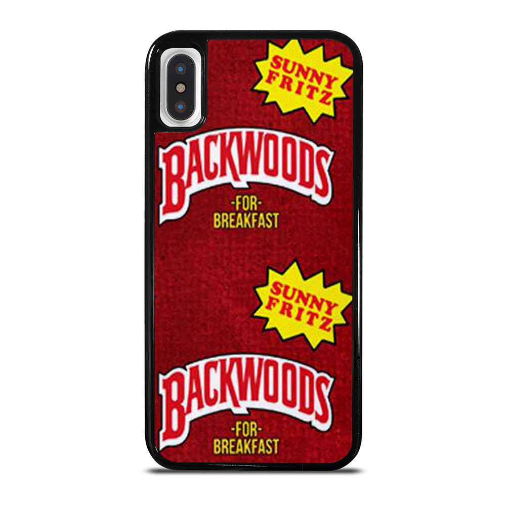 BACKWOODS CIGARS 4 B FAST iPhone X / XS Case