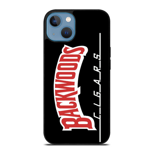 BACKWOODS CIGARS BLACK iPhone 13 Case