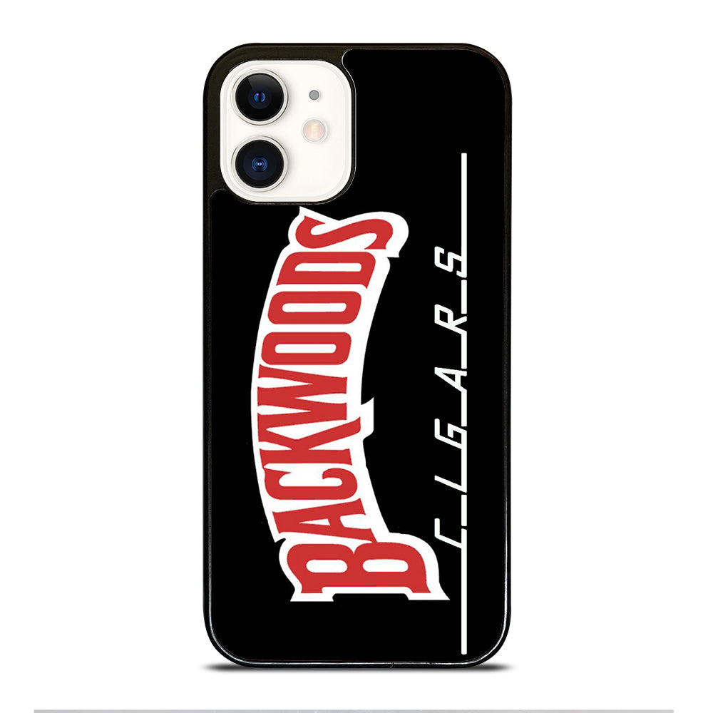 BACKWOODS CIGARS BLACK iPhone 12 Case