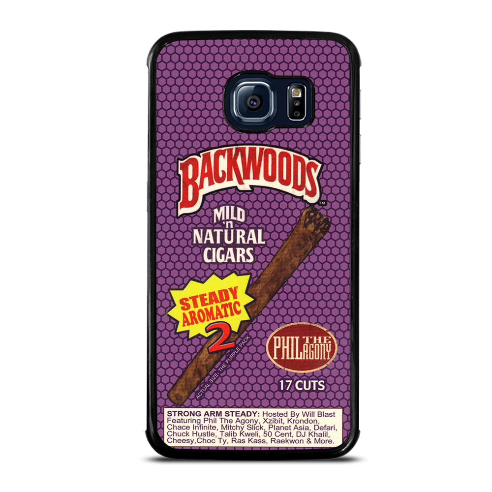 BACKWOODS CIGARS MILD Samsung Galaxy S6 Edge Case