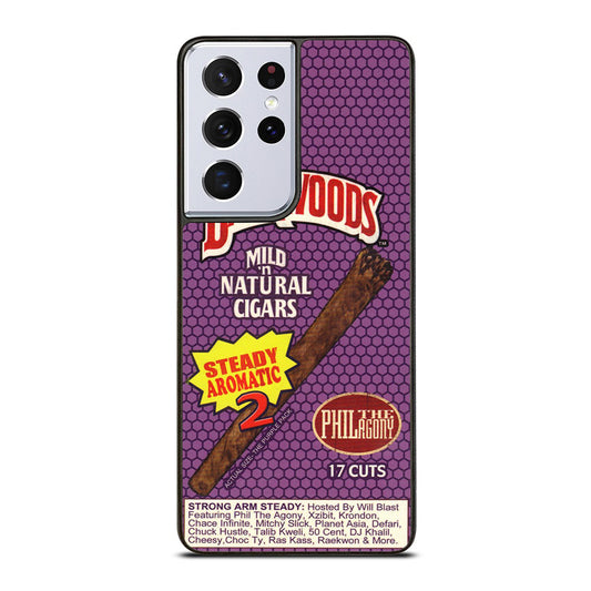 BACKWOODS CIGARS MILD Samsung Galaxy S21 Ultra 5G Case